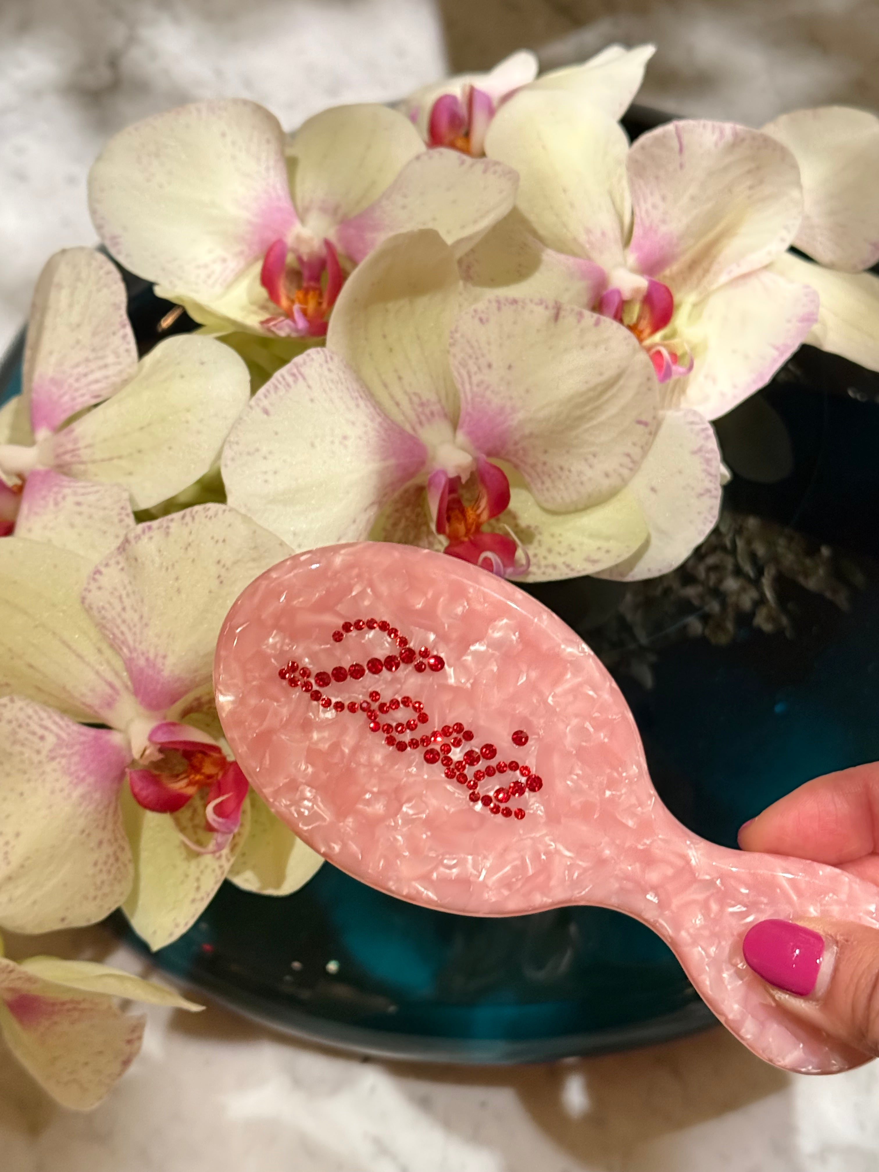 Crystal Mini Hair Brush