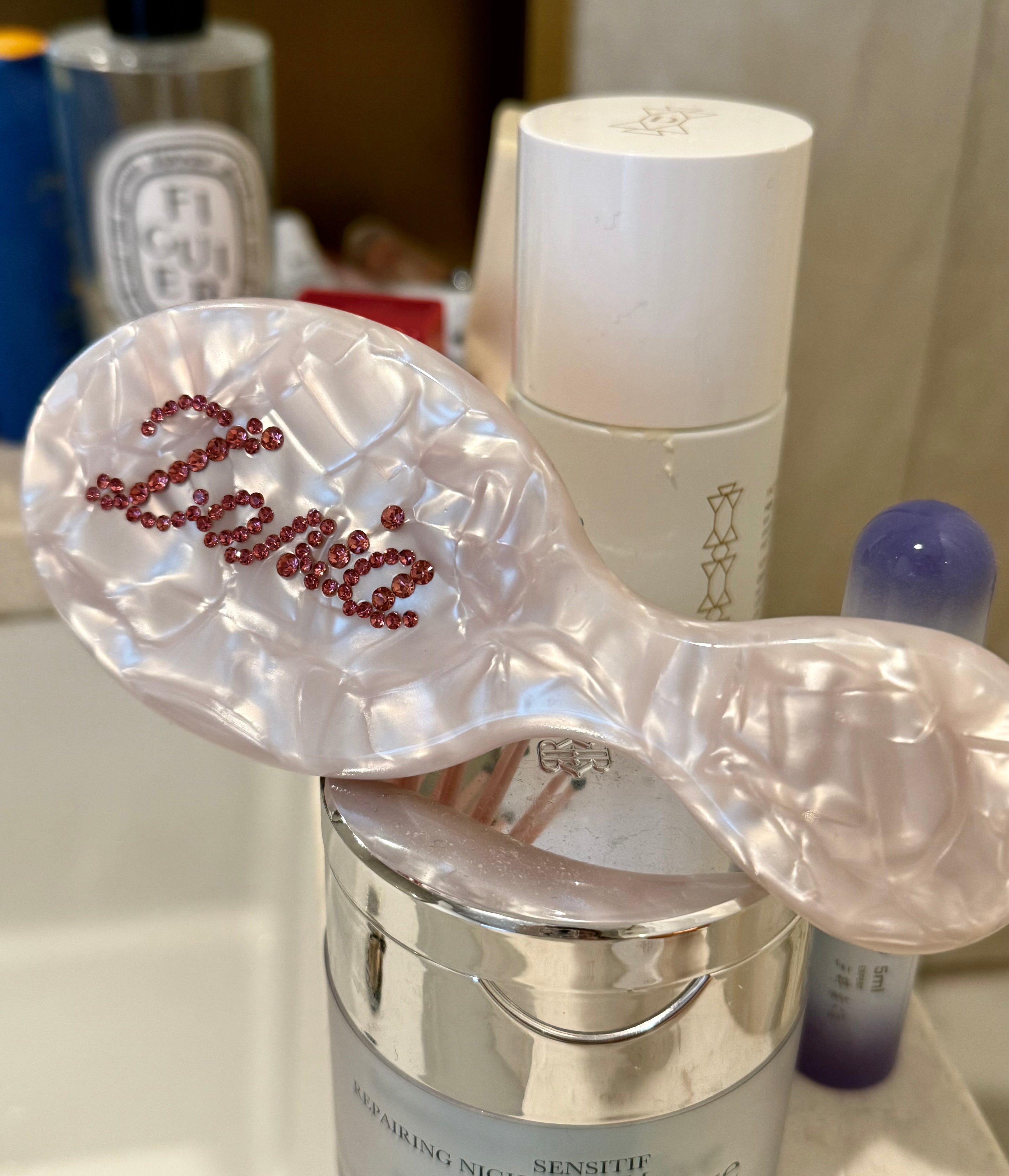 Crystal Mini Hair Brush